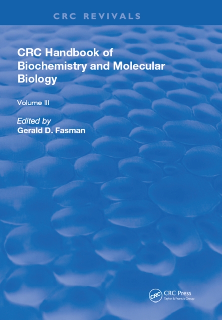 Handbook of Biochemistry : Section A Proteins, Volume III, PDF eBook