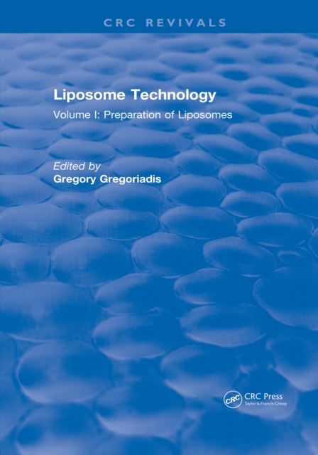 Liposome Technology : Volume I, PDF eBook