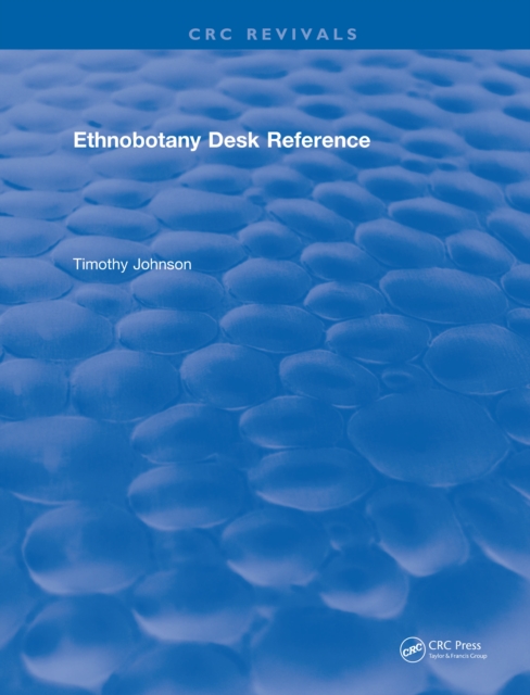 CRC Ethnobotany Desk Reference, EPUB eBook