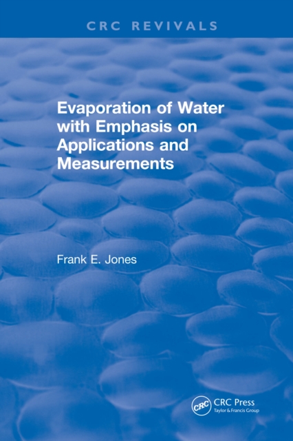 Evaporation of Water With Emphasis on Applications and Measurements, EPUB eBook