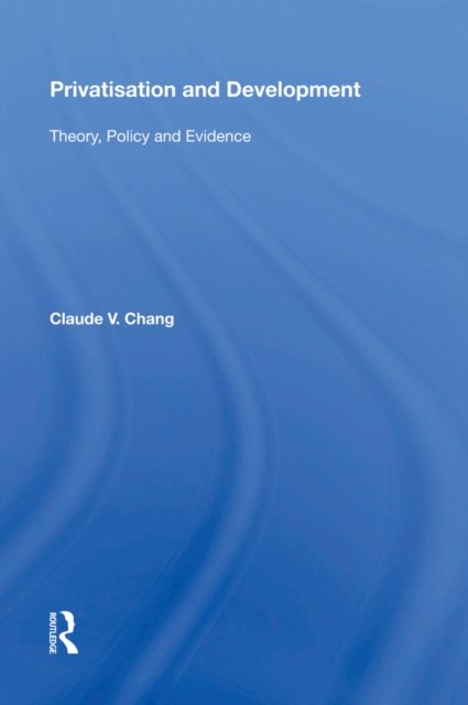 Privatisation and Development : Theory, Policy and Evidence, EPUB eBook