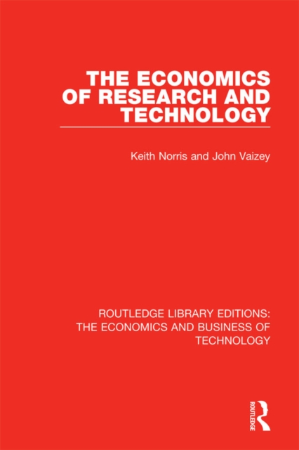 The Economics of Research and Technology, PDF eBook