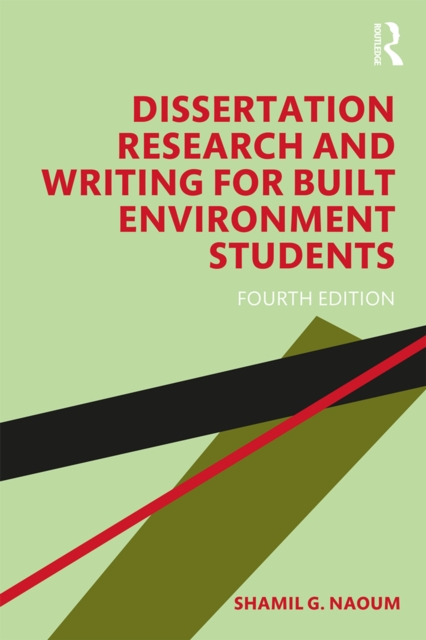 Dissertation Research and Writing for Built Environment Students, PDF eBook