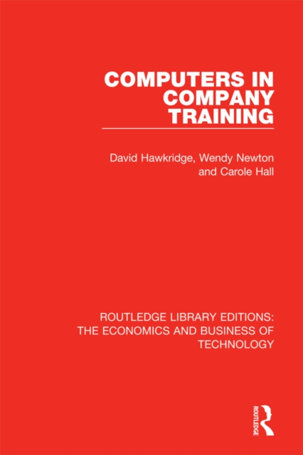 Computers in Company Training, EPUB eBook