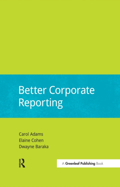 Better Corporate Reporting, EPUB eBook
