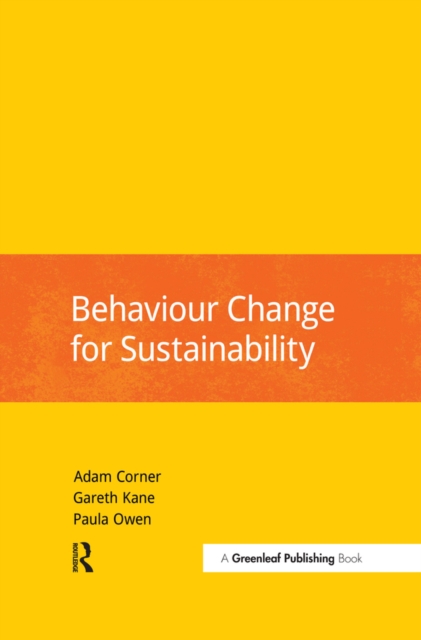 Behaviour Change for Sustainability, EPUB eBook