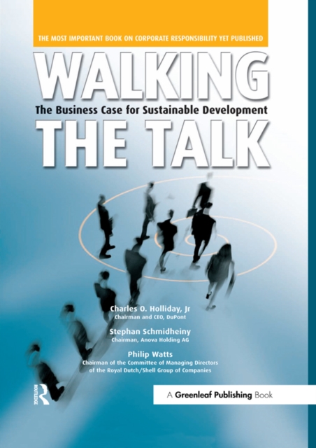 Walking the Talk : The Business Case for Sustainable Development, PDF eBook