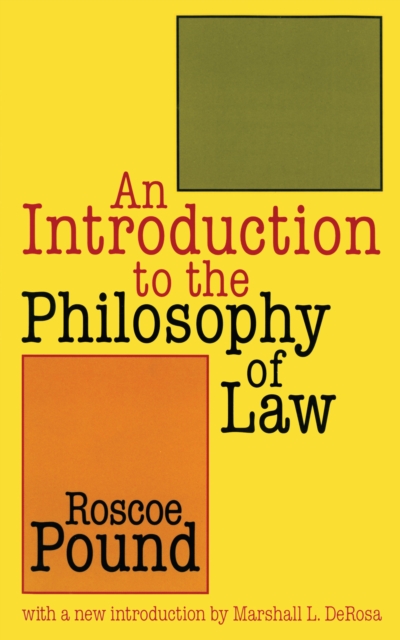An Introduction to the Philosophy of Law, EPUB eBook
