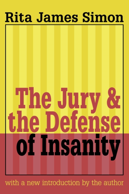 Jury and the Defense of Insanity, PDF eBook