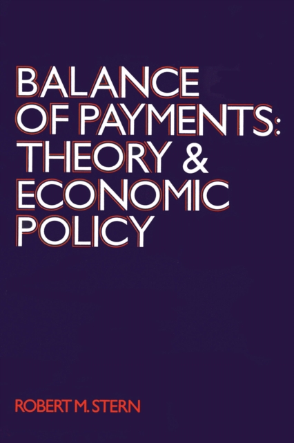 Balance of Payments : Theory and Economic Policy, PDF eBook