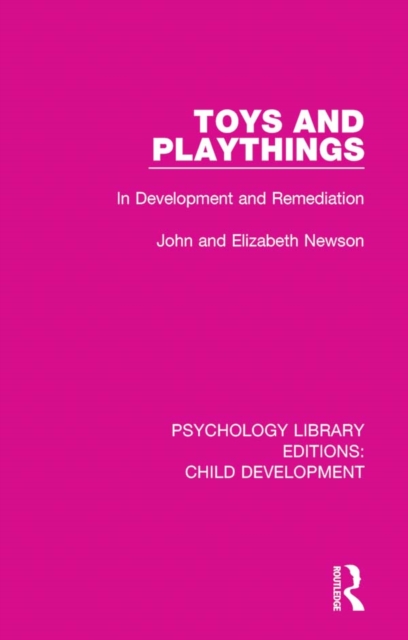 Toys and Playthings : In Development and Remediation, EPUB eBook