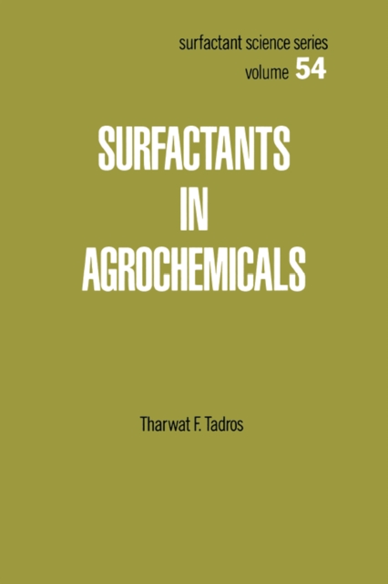 Surfactants in Agrochemicals, PDF eBook