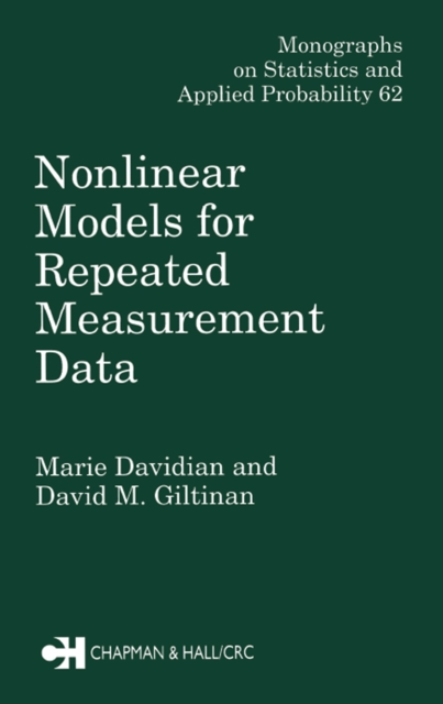 Nonlinear Models for Repeated Measurement Data, PDF eBook