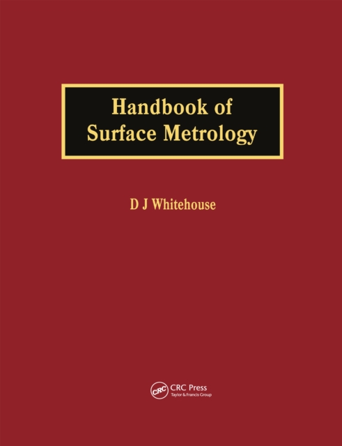 Handbook of Surface Metrology, EPUB eBook