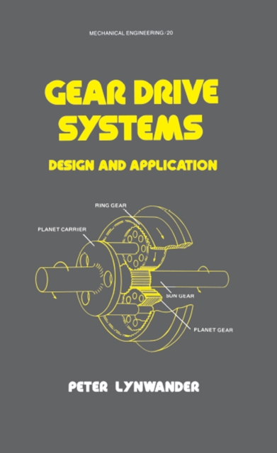 Gear Drive Systems : Design and Application, PDF eBook