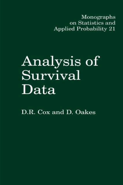 Analysis of Survival Data, EPUB eBook