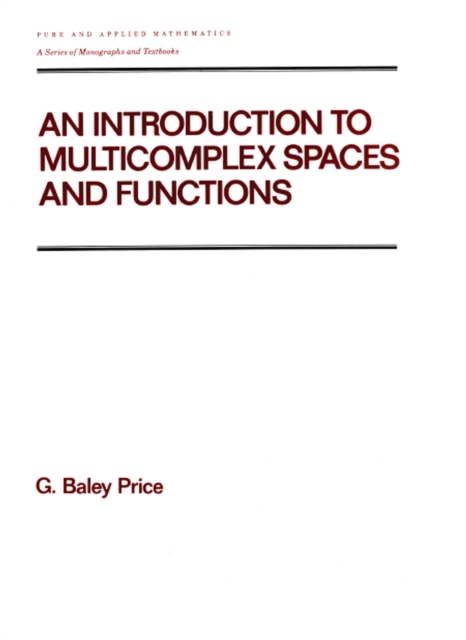 An Introduction to Multicomplex SPates and Functions, PDF eBook