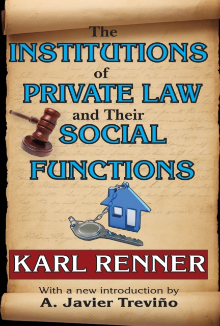 The Institutions of Private Law and Their Social Functions, EPUB eBook