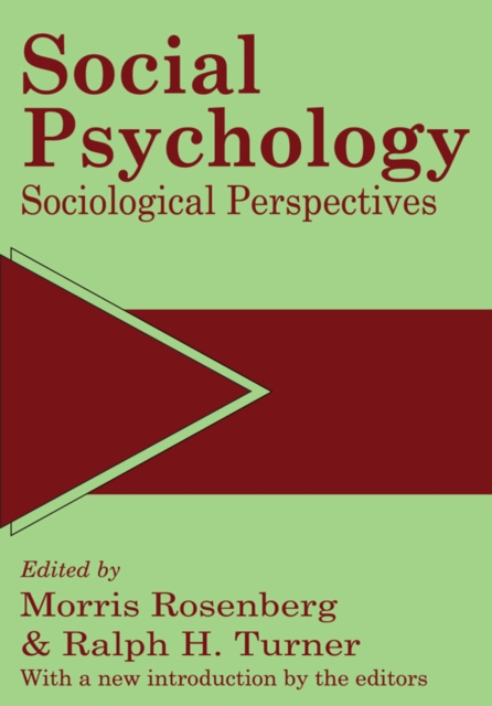 Social Psychology : Sociological Perspectives, EPUB eBook