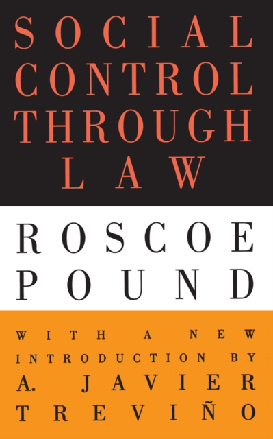 Social Control Through Law, PDF eBook