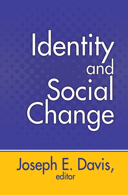 Identity and Social Change, PDF eBook