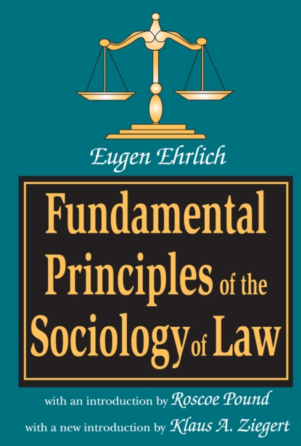 Fundamental Principles of the Sociology of Law, EPUB eBook