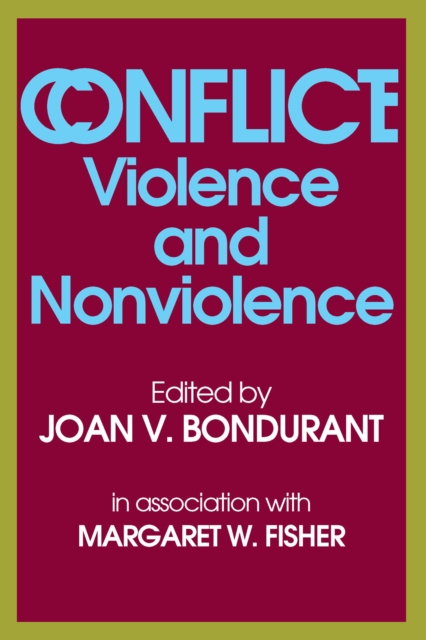Conflict : Violence and Nonviolence, PDF eBook
