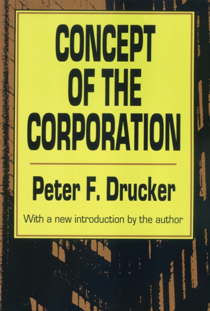Concept of the Corporation, EPUB eBook