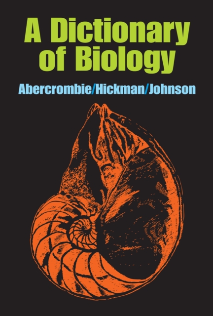 A Dictionary of Biology, EPUB eBook