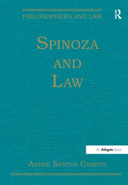 Spinoza and Law, PDF eBook