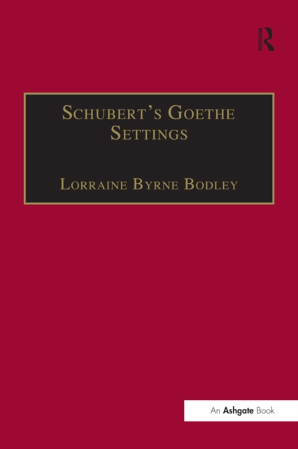 Schubert's Goethe Settings, PDF eBook
