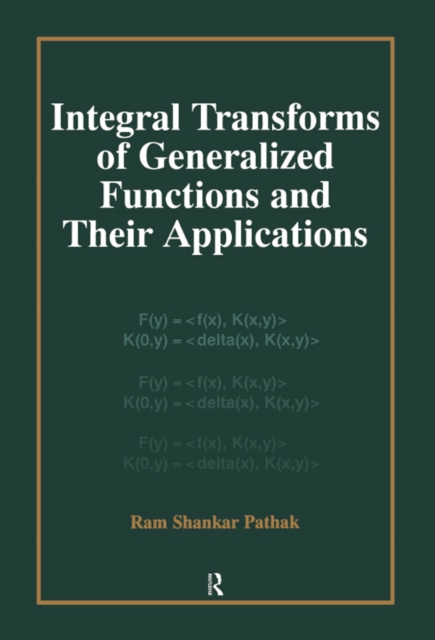 Integral Transforms of Generalized Functions and Their Applications, EPUB eBook