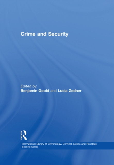 Crime and Security, PDF eBook