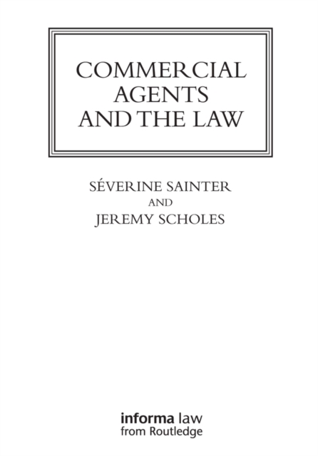 Commercial Agents and the Law, EPUB eBook