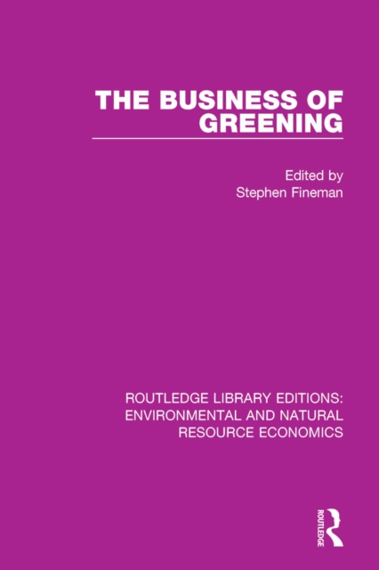 The Business of Greening, PDF eBook