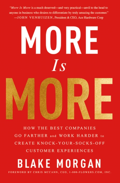 More Is More : How the Best Companies Go Farther and Work Harder to Create Knock-Your-Socks-Off Customer Experiences, PDF eBook