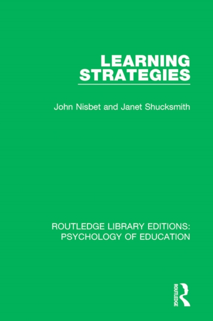 Learning Strategies, EPUB eBook