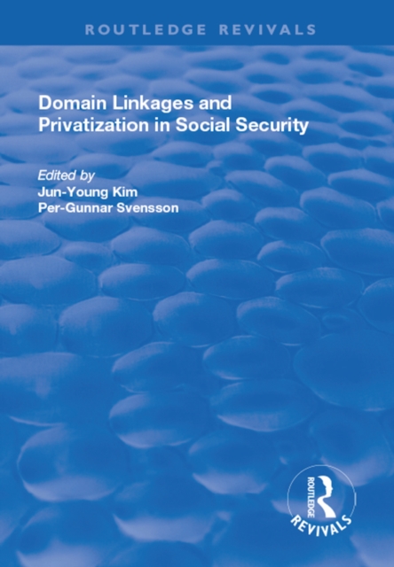 Domain Linkages and Privatization in Social Security, PDF eBook