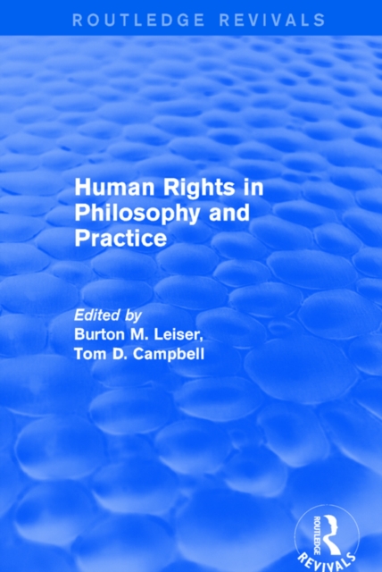 Revival: Human Rights in Philosophy and Practice (2001), PDF eBook