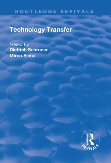 Technology Transfer, EPUB eBook
