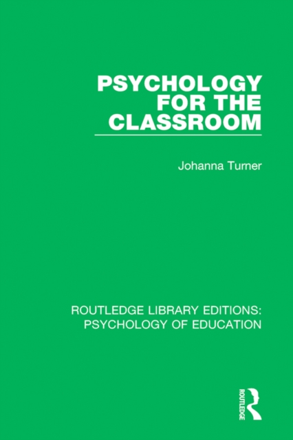 Psychology for the Classroom, PDF eBook