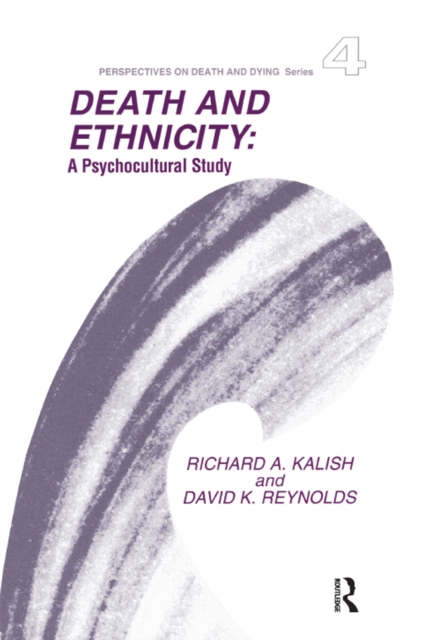 Death and Ethnicity : A Psychocultural Study, EPUB eBook