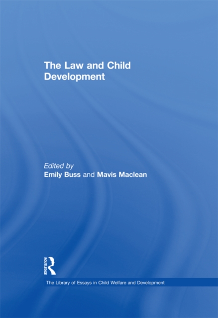 The Law and Child Development, EPUB eBook