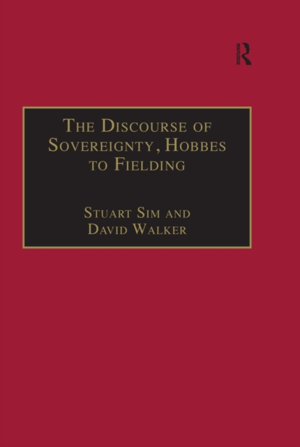 The Discourse of Sovereignty, Hobbes to Fielding : The State of Nature and the Nature of the State, PDF eBook