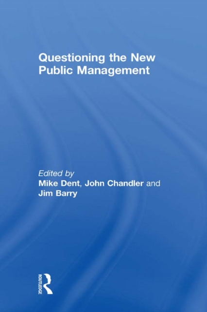 Questioning the New Public Management, PDF eBook