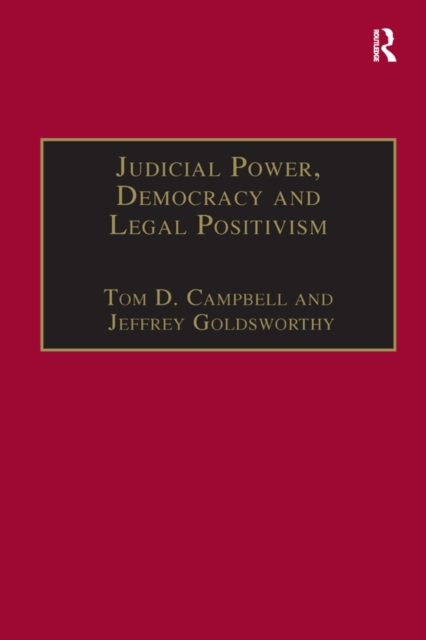 Judicial Power, Democracy and Legal Positivism, PDF eBook