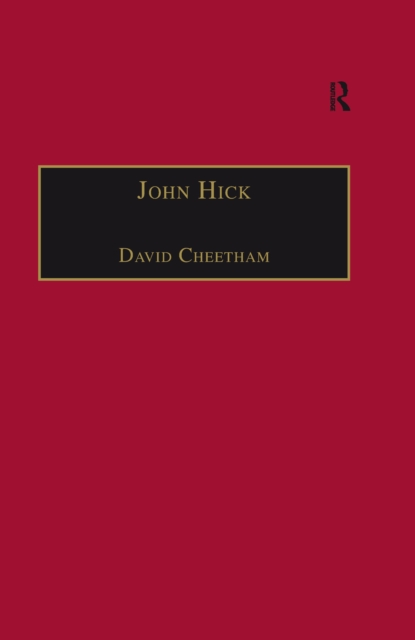 John Hick : A Critical Introduction and Reflection, PDF eBook
