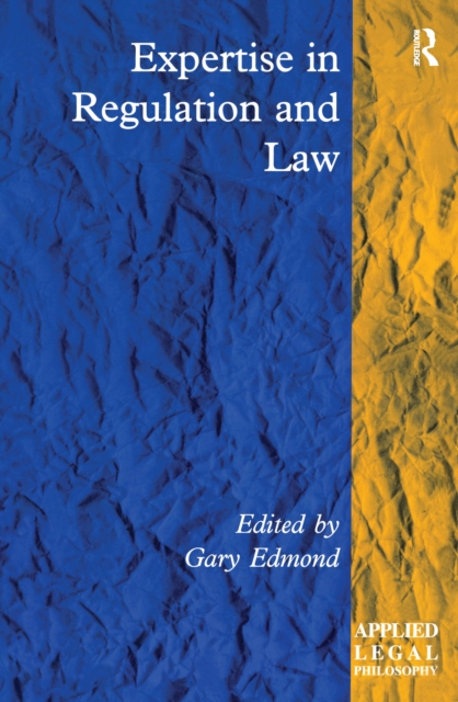 Expertise in Regulation and Law, EPUB eBook