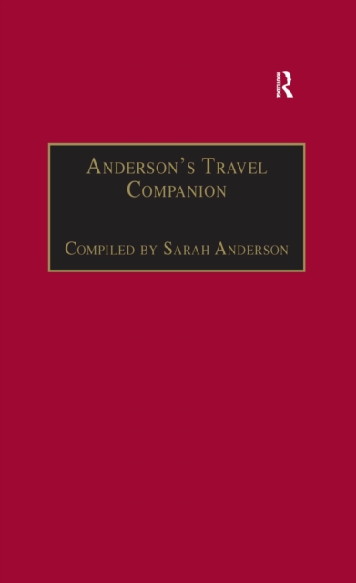 Anderson's Travel Companion : A Guide to the Best Non-Fiction and Fiction for Travelling, EPUB eBook