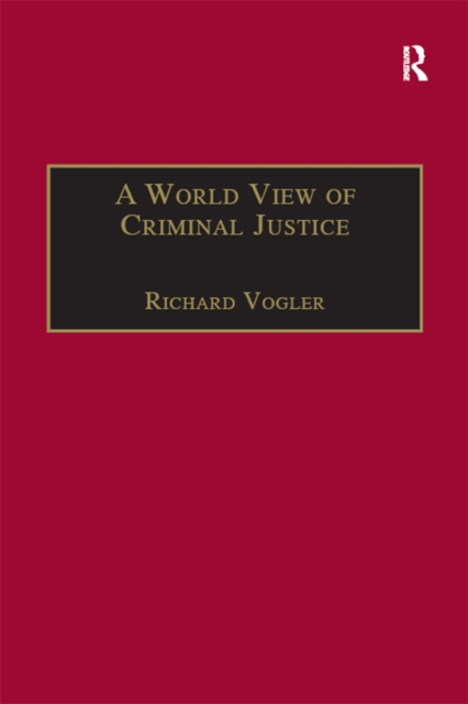 A World View of Criminal Justice, EPUB eBook